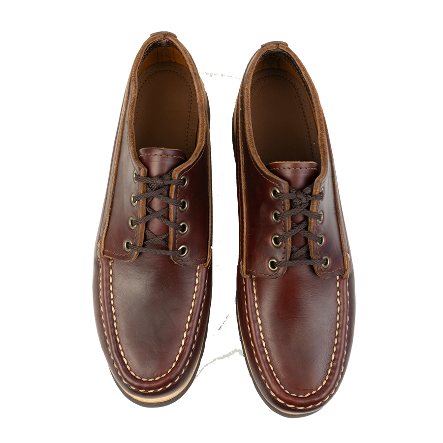 Oxblood Fishing Oxford Russell Moccasin