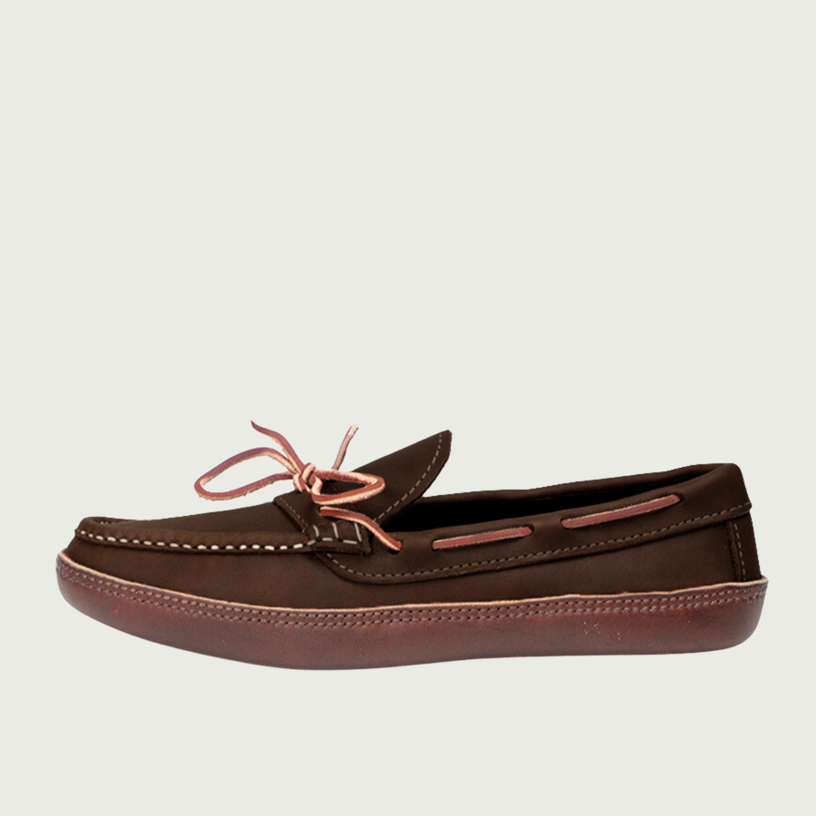 Weathered Oak Timberjack Oneida Moccasin 8.5D and 10D – Russell