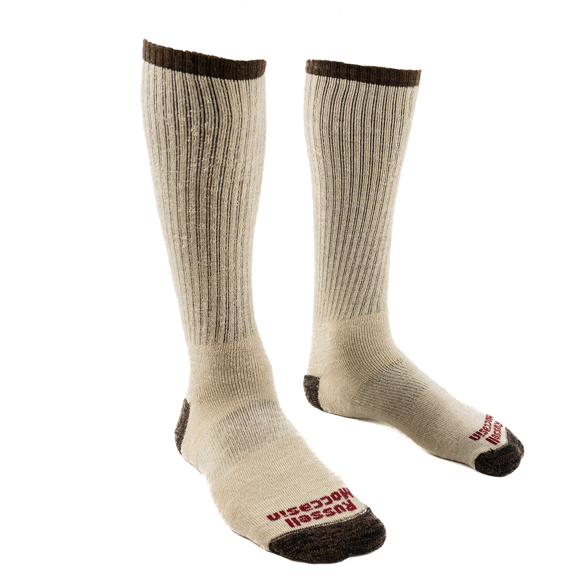 Tracker Crew Height Sock Russell Moccasin