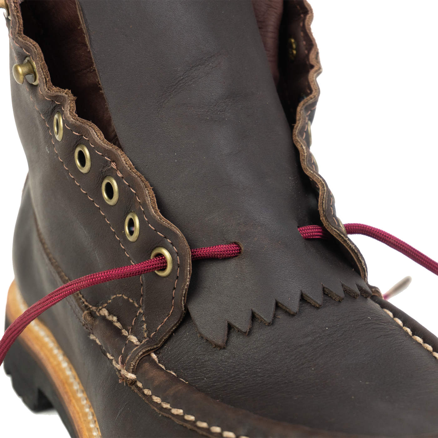 Red wing top moccasin boot