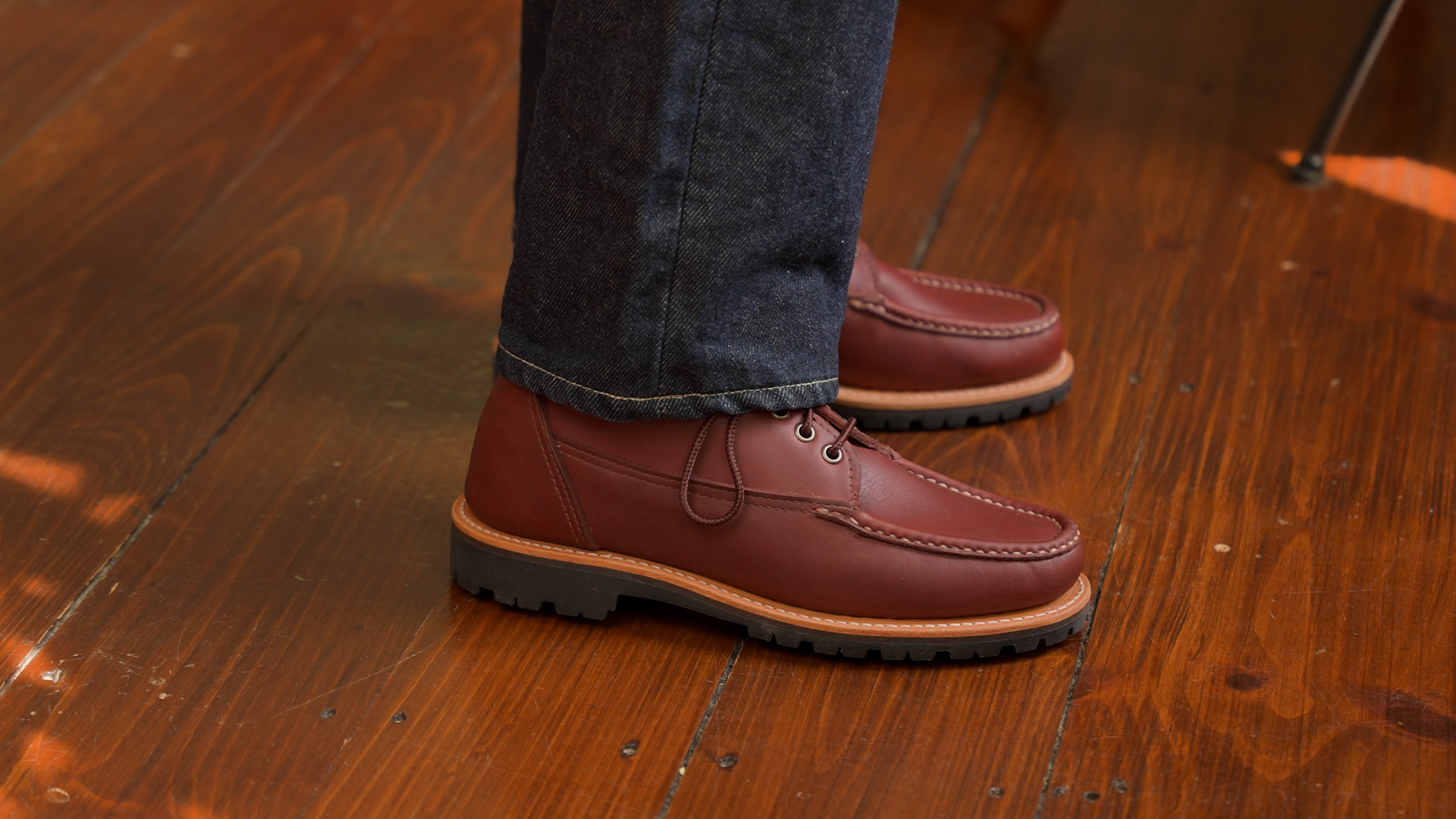 Iron Snail Premier Chukka - Walnut Timberjack – Russell Moccasin