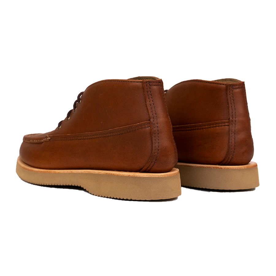 靴 Russell Moccasin Chukka Chocolate Brown Russell Chukka – Russell Moccasin