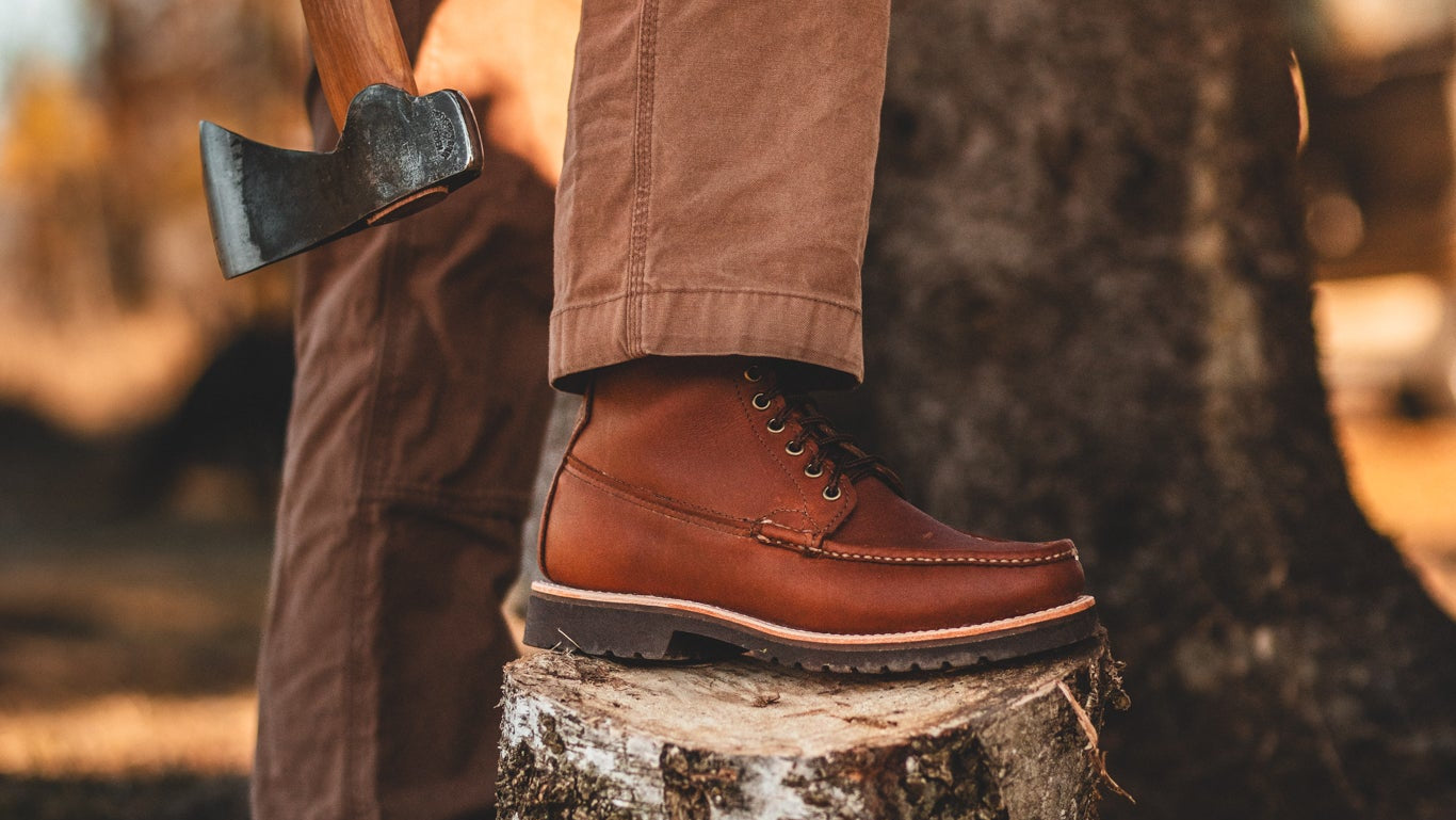 靴 90s RUSSELL MOCCASIN Russell Moccasin - Cognac Bison Joe's PH : r/goodyearwelt
