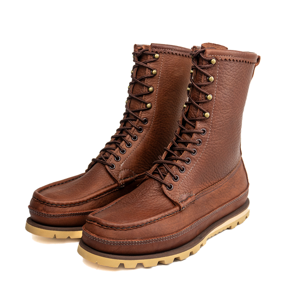 Russell Moccasins バードシューター トリプルヴァンプ US8 1970-80s Russell Moccasins バードシューター トリプルヴァンプ US8 1970-80s