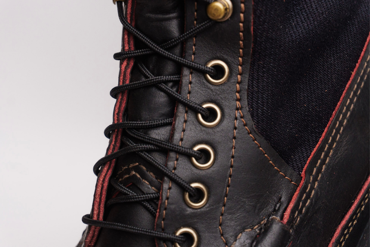 Rose Anvil X Naked & Famous X Russell Blood Core PH – Russell Moccasin