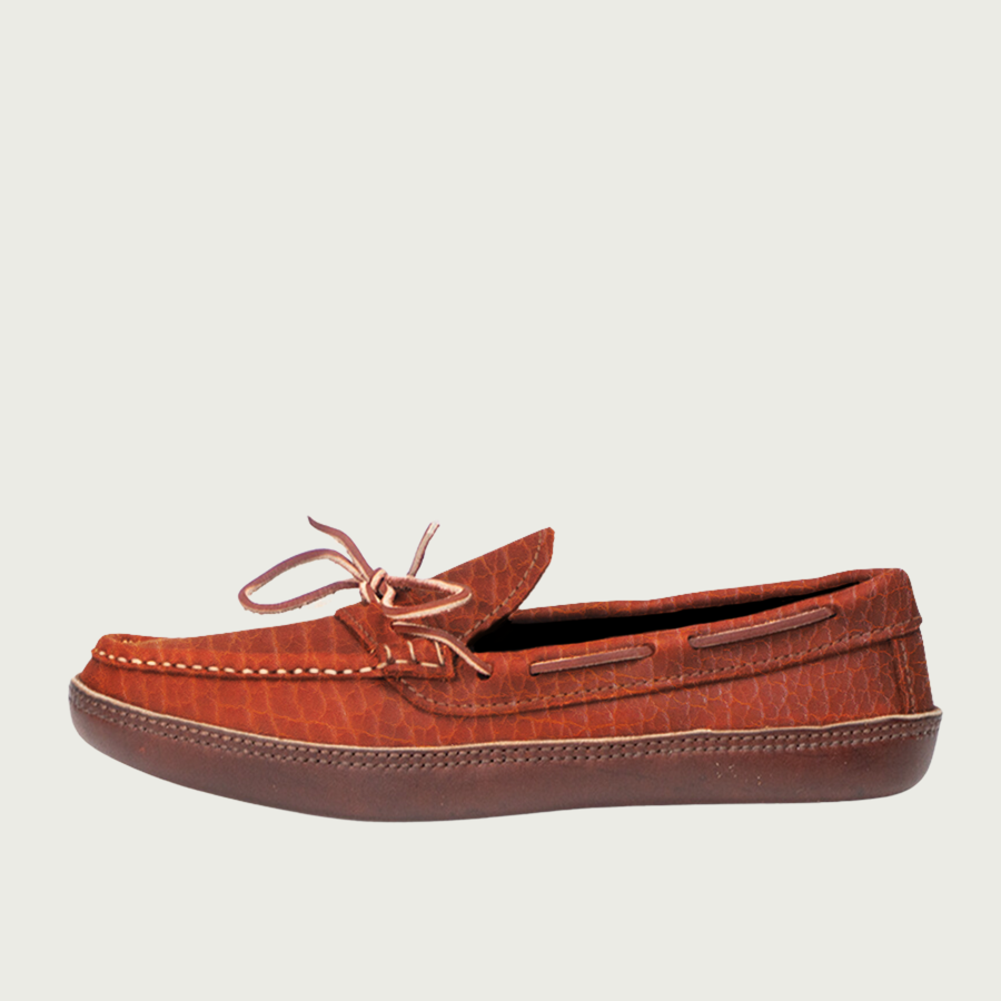 Cognac Bison Oneida Moccasin 12D