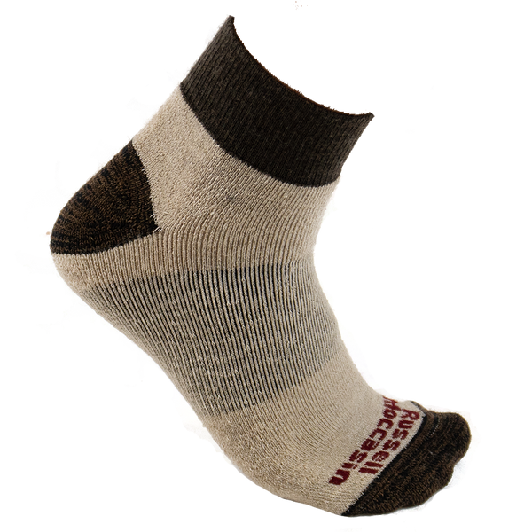 Tracker Quarter Height Sock Russell Moccasin